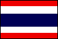 ネットマークスのある、タイの国旗です。
