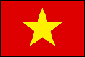 ネットマークスのある、ベトナムの国旗です。