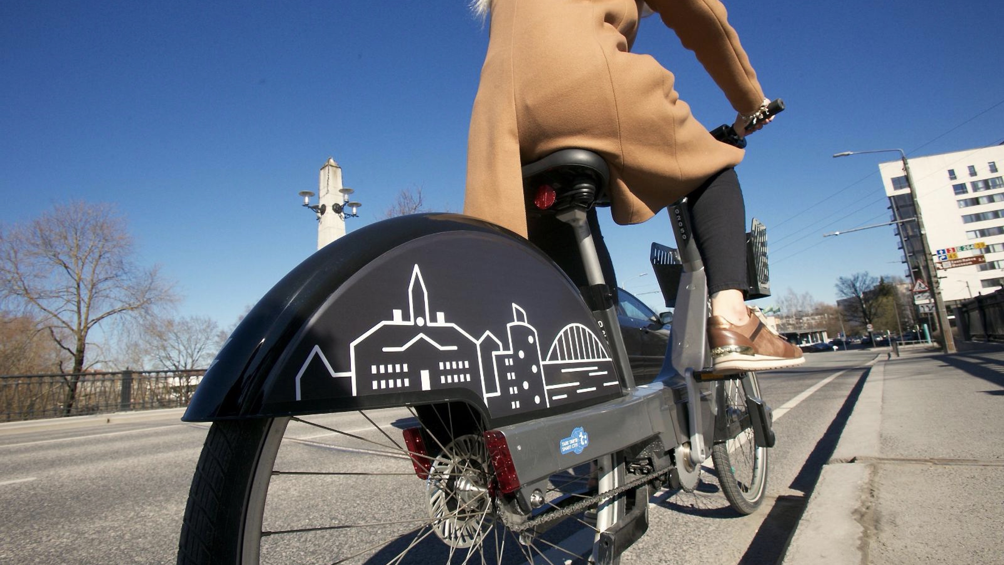 タルトゥ（エストニア第2の都市）で2019年から開始したスマートバイクシェアサービス
