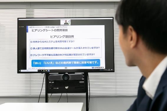 「テレワーク診断」のヒアリング項目例