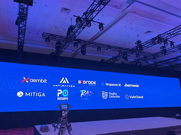 図2 Innovation Sandboxに参加したスタートアップ