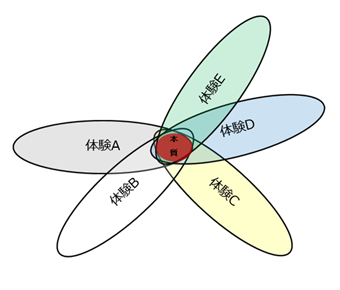 本質観取のイメージ図