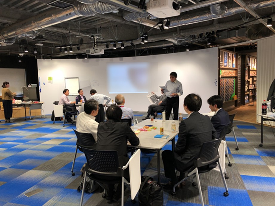 ー未来サービス研究所・日本ユニシス総合技術研究所合同ワクショップ風景1