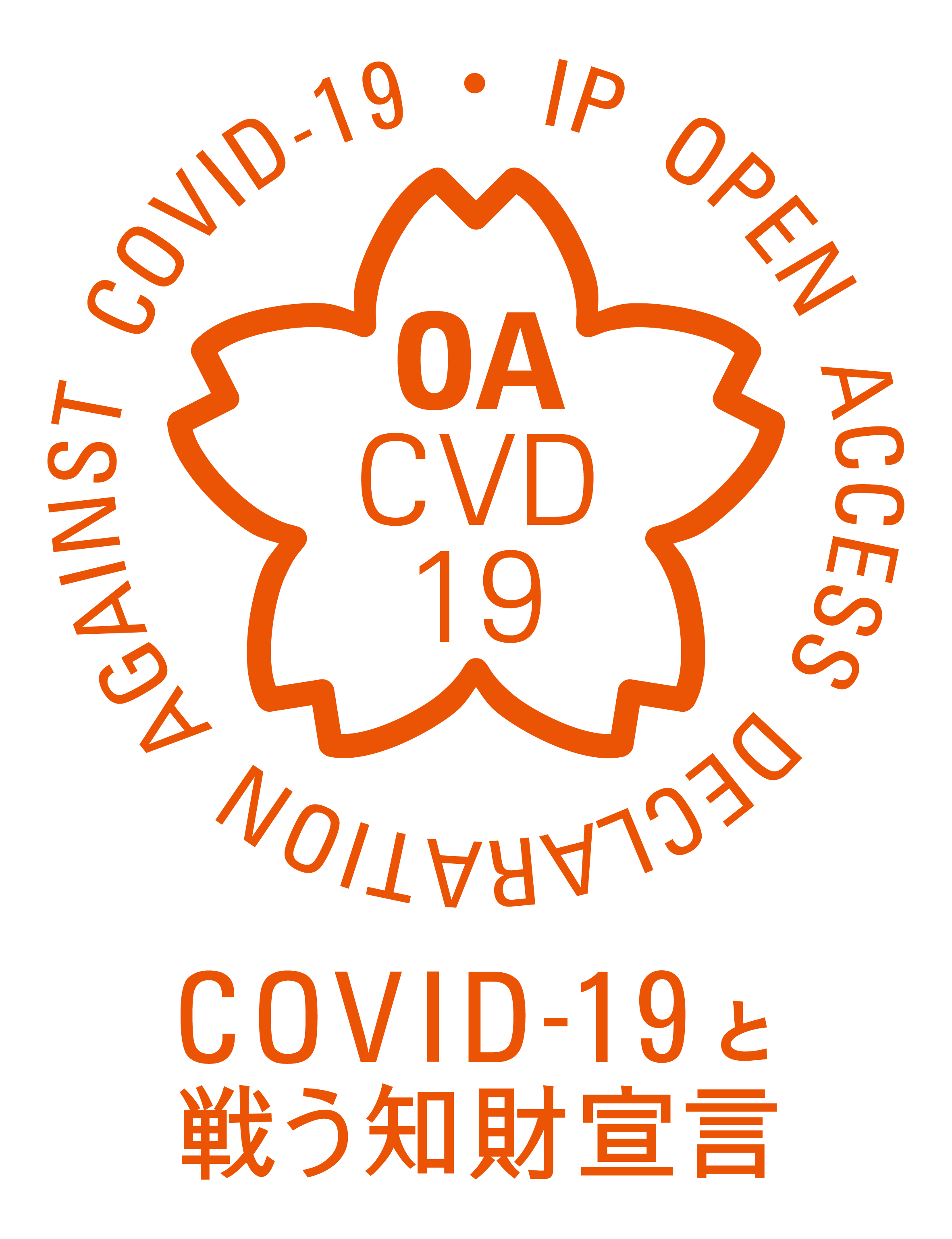 COVID-19と戦う知財宣言