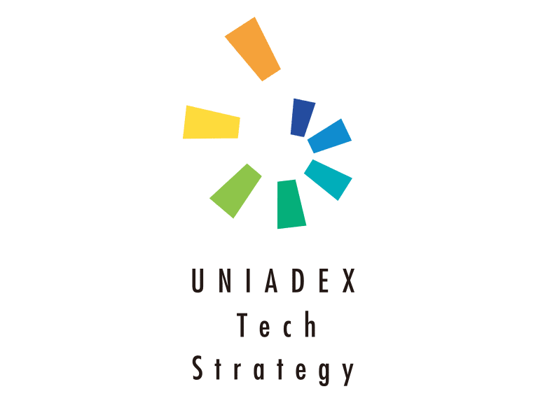 ユニアデックスの技術戦略ロゴ(UNIADEX Tech Strategy logo)